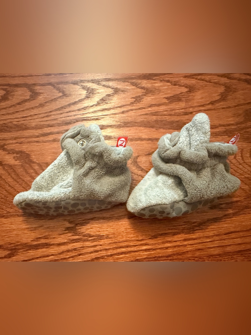 Zutano Fleece Baby Booties - Soft Non-Slip Kids Shoes